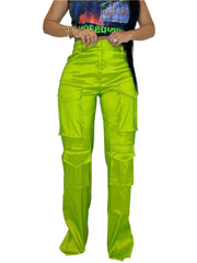 Elevate Your Wardrobe Green Metro Mystique Cargo Pants for Modern Urban Explorers