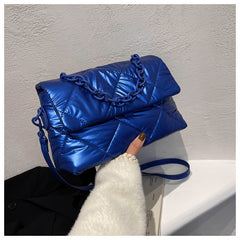 Blue Women's Femme Flex Convertible Chic Handbag