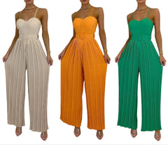 Flow Jumpsuit Women's Solid Color Wide Leg One-Piece