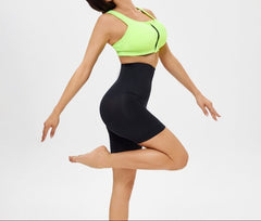 Black Sculpt High-Waisted Seamless Shapewear Shorts – Tummy Control Underwear for All Hemlines