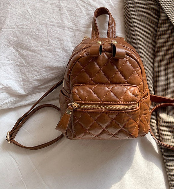 Compact Carry all Crossbody Mini Backpack