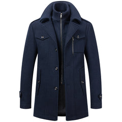 Stylish Woolen Men's Jackets Warm & Durable Winter Wear