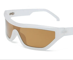 White She Shade Trendy Women's Export Sunglasses for Summer 2025