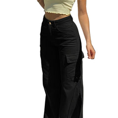 Women’s Oversized Cargo Pants  Baggy Adventure Streetwear Utility Trousers