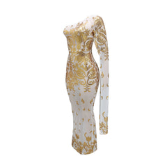 Starry Night Siren Women's Glamour Prom Dress