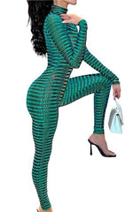 Seductive Sophistication: Women's Secret Charm Bodycon Jumpsuit for Night Out Shop Now!