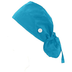Nurse Ease Pure Cotton Adjustable Scrub Cap Soft, Breathable & All-Day Comfort