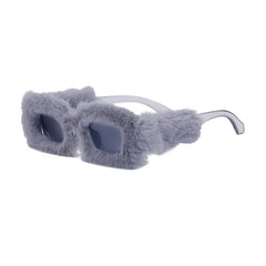 Gray Fur Flair Sunnies Sunglasses