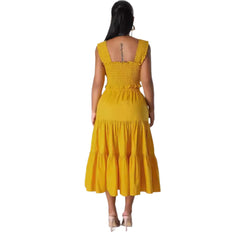 Women's Summer Cropped Top & Maxi Skirt Set  Beach Vacation 2-Piece Look