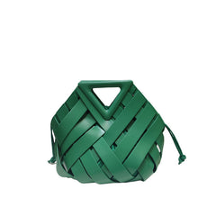 Green Women's Triangle Magnetic Buckle Crossbody Handbag – Stylish & Versatile Women's Bag