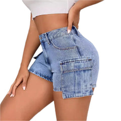 Slim Fit Bliss Women’s Stretch Denim Shorts Comfy & Chic