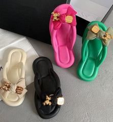 Step into Summer with Stylish New Charm Thong Sandals