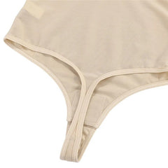 Women’s U-Plunge Backless Shapewear Bodysuit  Built-In Bra & Tummy Control Thong