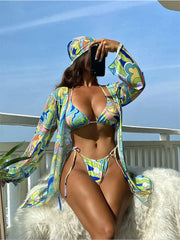 Explore Our Bikini Cover Up: Loose Four-Piece Suit Collection