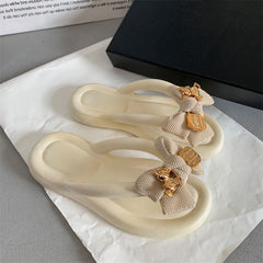 Discover the Latest Trend: New Summer Charm Thong Sandals
