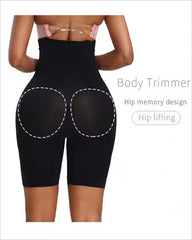 Sculpt High-Waisted Seamless Shapewear Shorts Tummy Control Underwear for All Hemlines