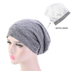 Two-Tone Satin Lined Surgical Cap  Comfort & Style for Healthcare Heroes