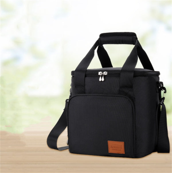 Thermal Lunch Bag  Insulated Travel Tote with Canister Carrier  Stylish & Functional Cooler Lunch Bag