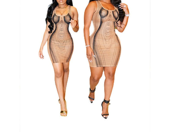 Women's Trendy Women's 3D Print Dresses: Elevate Your Casual Style!