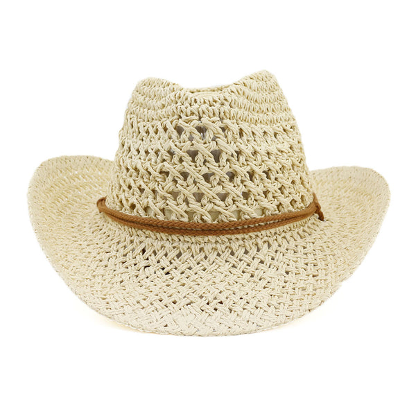 Women's Trail Blaze Cowboy Shade Sun Straw Hat