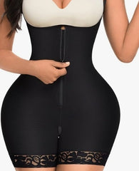 Black Colombian Fajas Shapewear for Women  Plus Size Tummy Control & Postpartum Bodysuit