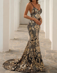 Wild Elegance: Discover the Perfect Gold Leopard Prom Dress
