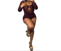 Sexy Slim Fit Romper Chic & Form-Fitting Stylish Jumpsuit for Women