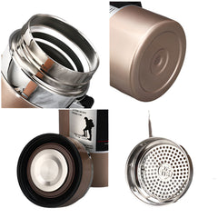Stainless Steel Nurse Water Cup Vacuum Insulated Travel Mug Durable & Stylish Drinkware