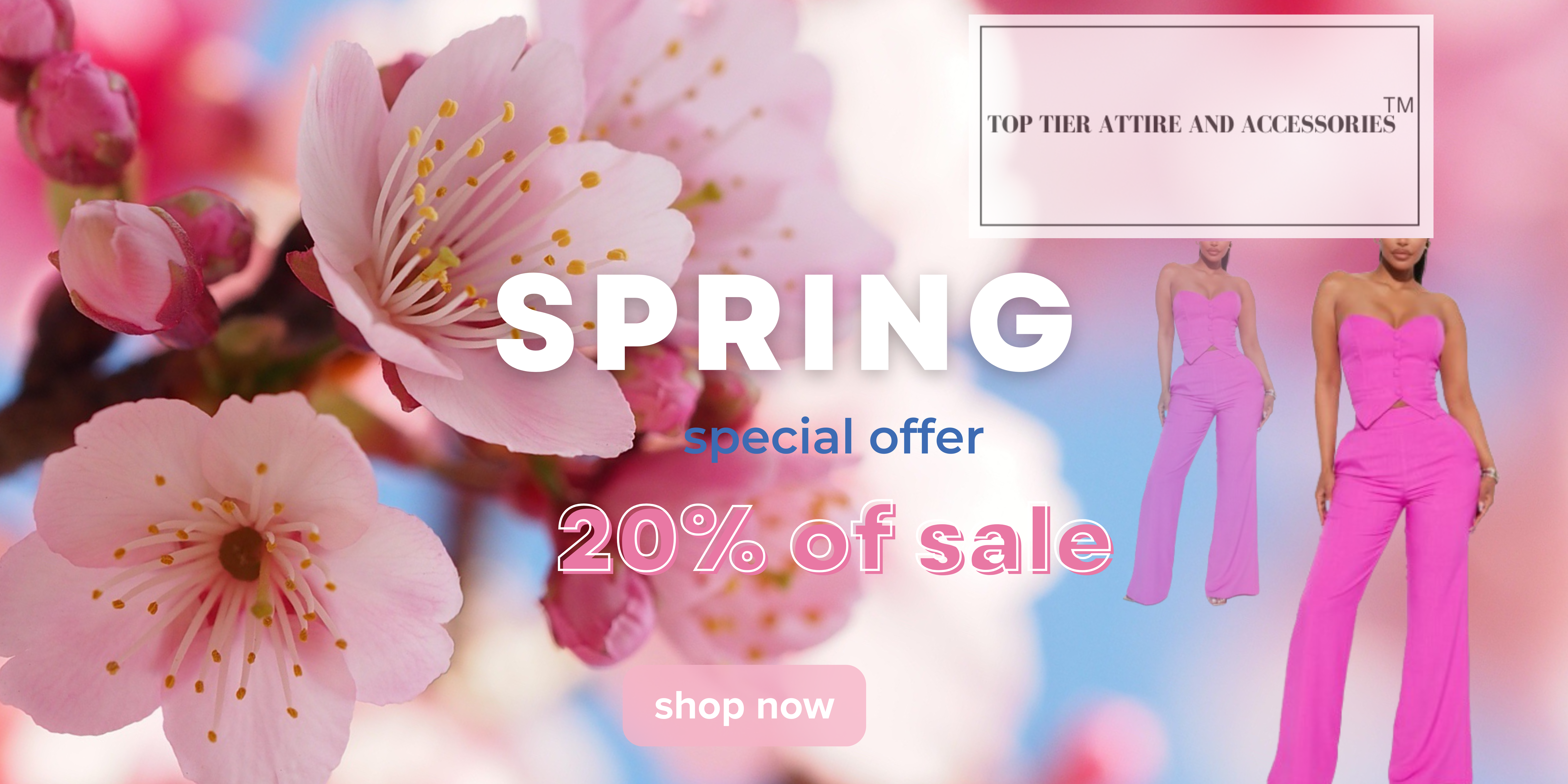Spring Deals Are Blooming! 🌸
Shop fresh spring styles, seasonal must-haves, and limited-time savings. Fast shipping, great prices, and new arrivals added weekly. Buy now and enjoy spring for less!