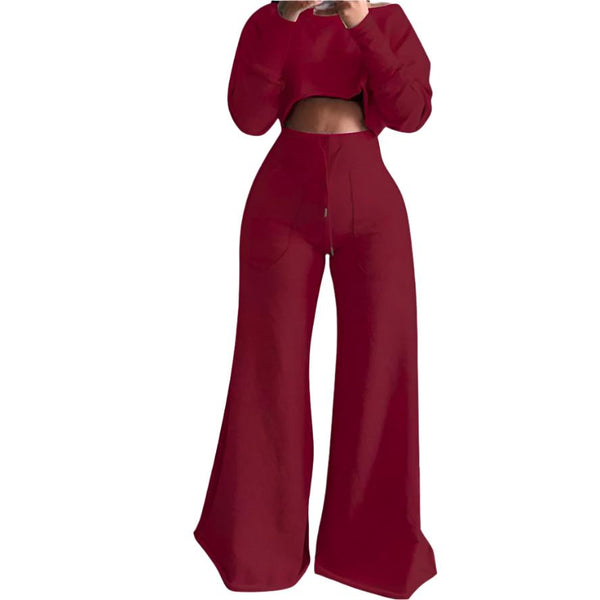 Women's Casual  Autumn Winter Suit  Stylish Two-Piece Set