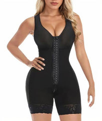 Black Fajas Colombianas Full Body Shaper Tummy Control & Butt Lifter for Women