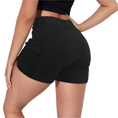 Women’s Super High-Waisted Denim Shorts Lightweight Relaxed Fit Mid-Thigh Jean Shorts