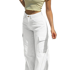 Women’s Oversized Cargo Pants  Baggy Adventure Streetwear Utility Trousers
