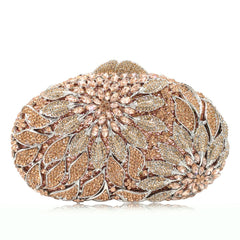 Jewel Glimmer Fashion Cutout Clutch