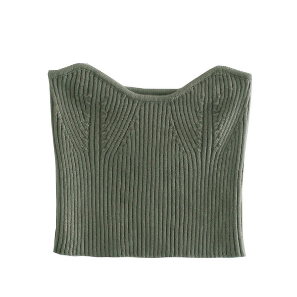 Knit Belle Cardi & Tube Pairing Top