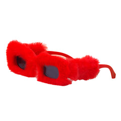 Red Fur Flair Sunnies Sunglasses