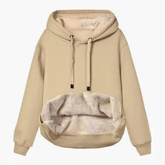 Everyday Luxe Thermal-Lined Hoodie Ultra Warm & Stylish