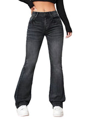 Women’s High-Rise Bootcut Denim Jeans