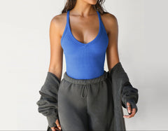 Blue Women's Essential Basic Tank Top Soft, Comfortable & Versatile Wardrobe Staple for All Seasons