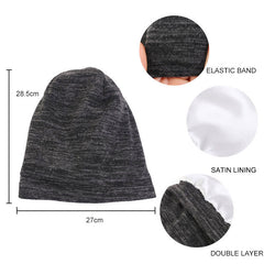 Two-Tone Satin Lined Surgical Cap  Comfort & Style for Healthcare Heroes