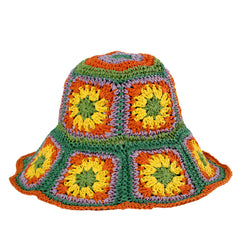Yellow Bohemian Oasis Sunshade Hat