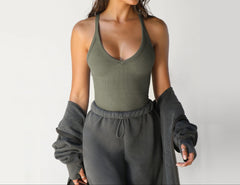 Green Women's Essential Basic Tank Top Soft, Comfortable & Versatile Wardrobe Staple for All Seasons