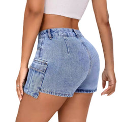 Slim Fit Bliss Women’s Stretch Denim Shorts Comfy & Chic