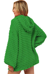 Airy Vibe Fashion Bubble Hoodie