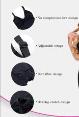 Women's Seamless Shapewear Bodysuit – Tummy Control & Snatched Waist Body Shaper