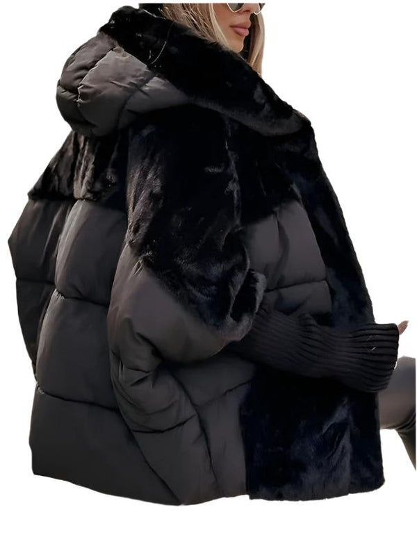 Women's Loose Fit New Down Jacket Coat Lightweight & Warm Winter Outerwear