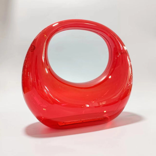 Euro Glamour Transparent Tote Handbag