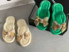 Elevate Your Summer Look with New Charm Thong Sandals