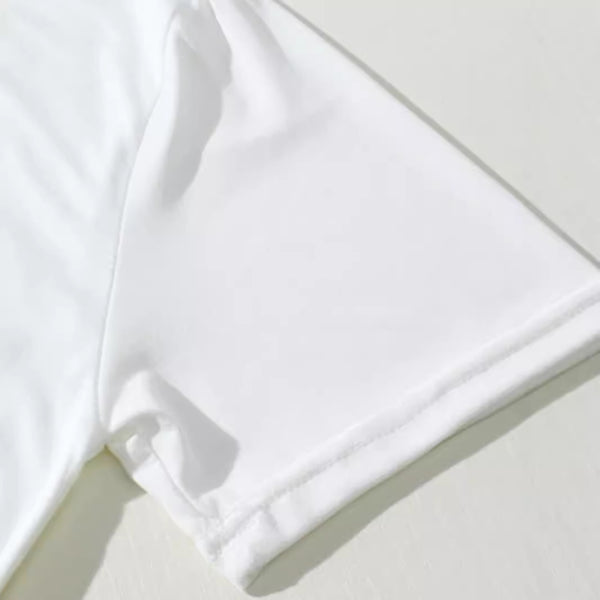 Chic Cartoon Women's Graphic Tee Fun & Trendy Short-Sleeve T-shirt