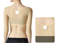 Post-Surgery Arm Shaper for Women Compression Sleeves with Front Closure & Slimming Support